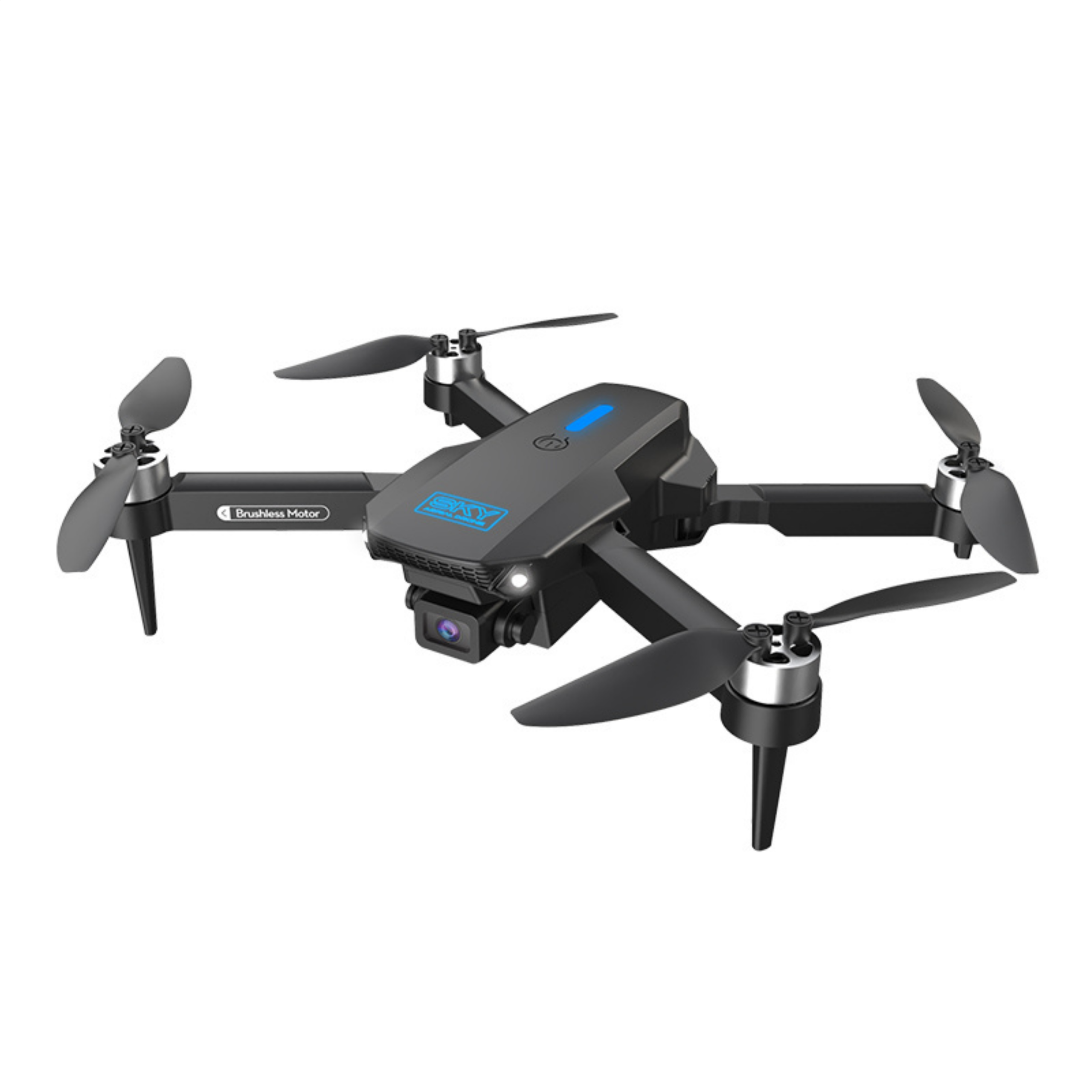 SefSay E88 Max Drone - Drone met dubbele HD camera - Borstelloze motoren - 3 batterijen en een opbergtas - Geschikt voor kinderen en volwassenen - Afbeelding 11
