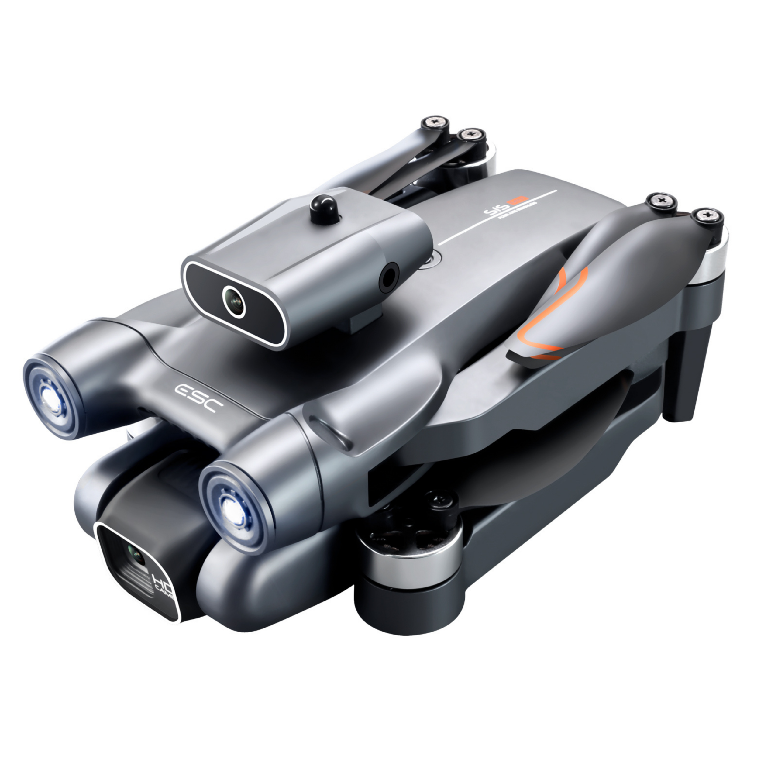 SefSay Ultra Max Drone - Drone met dubbele ESC HD camera - Obstakel Ontwijking - Borstelloze motoren - 3 batterijen en een opbergtas - Geschikt voor kinderen en volwassenen - Afbeelding 10