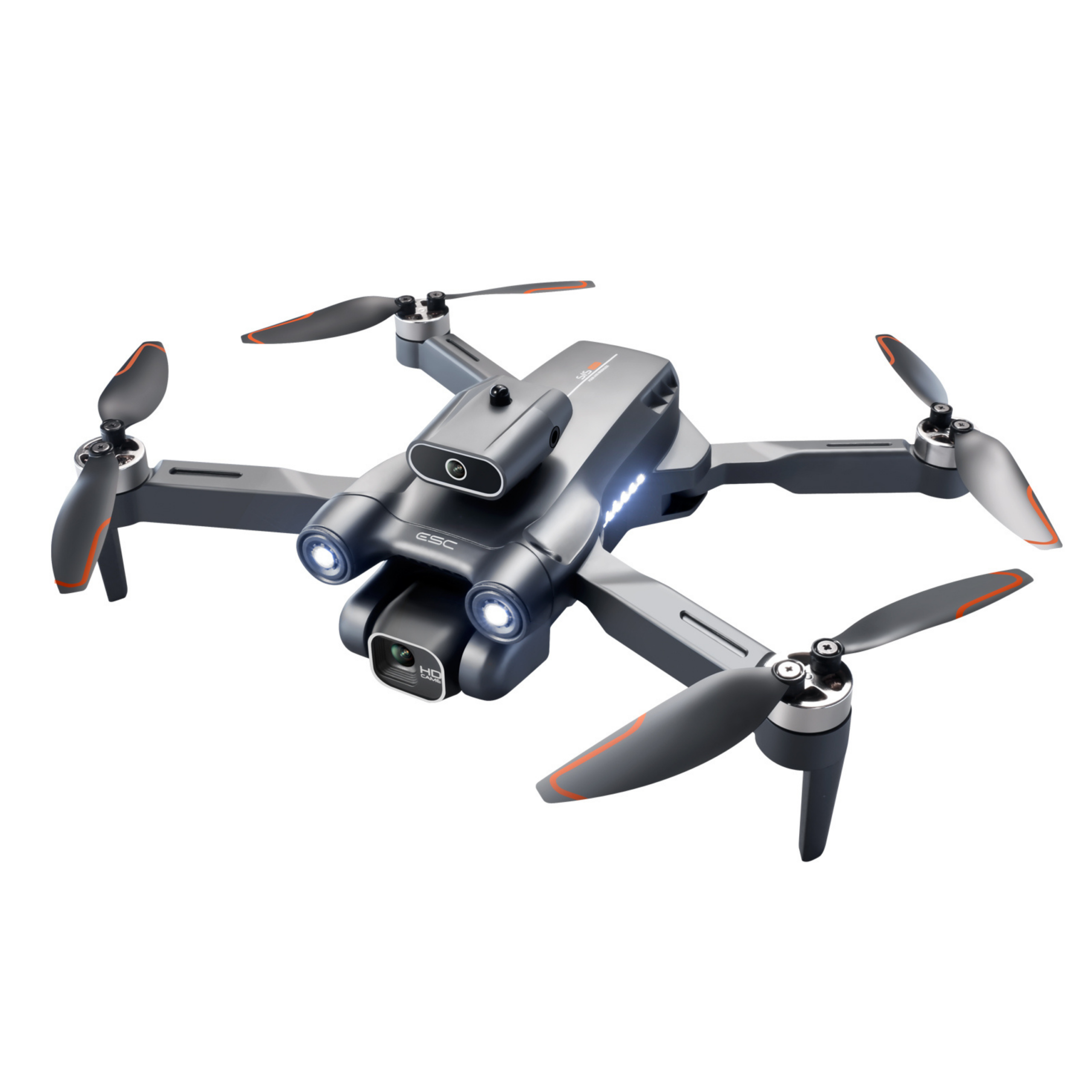 SefSay Ultra Max Drone - Drone met dubbele ESC HD camera - Obstakel Ontwijking - Borstelloze motoren - 3 batterijen en een opbergtas - Geschikt voor kinderen en volwassenen - Afbeelding 11